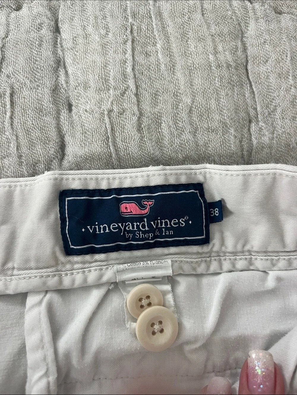 Vineyard Vines Men’s Flat Front Chino Shorts - color-stone